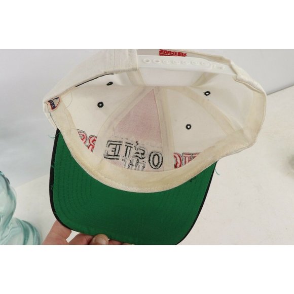 Vtg 90s Starter Tri-Power Indiana University Hoosiers Color Block Snapback Hat - Picture 9 of 10